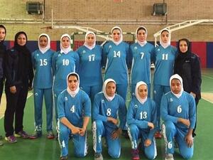 Female Iranian basketball players (Photo: Press TV)