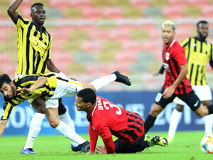 من مباراة الفريقين