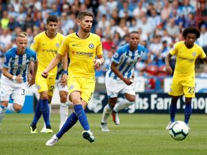 جورجينيو يسجل أول أهدافه في قميص تشيلسي