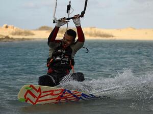 Speed records in kiteboarding exceed 50 knots
