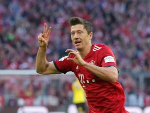 ليفاندوفسكي يتألق أمام فريقه السابق