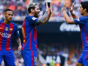 ثلاثي هجوم البارسا