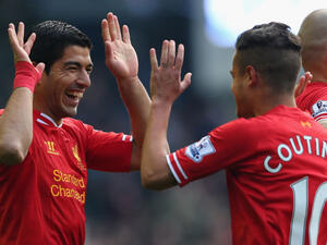 صورة أرشيفية لكوتينيو وسواريز حينما كانا في ليفربول