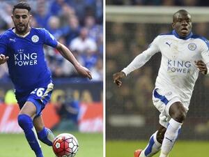 Riyad Mahrez & N’Golo Kante
