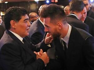 ميسي ومارادونا