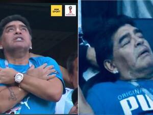 مارادونا في وعكة صحية نظراً للضغوطات التي عانى منها منتخب الأرجنتين