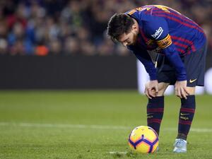 سجل ميسي هدفين لكنهما لم يكونا كافيين لإنقاذ برشلونة من الخسارة