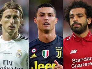 صلاح ورونالدو ومودريتش يتنافسون على الجائزة هذا العام