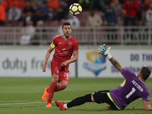 المساكني يسجل هدف الدحيل الثالث