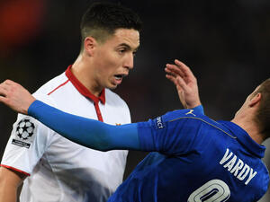 لقطة للحادثة بين فاردي (يمين) ونصري