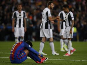 فرحة لاعبي يوفنتوس بالتأهل وخيبة أمل نيمار بالخروج المخيب من البطولة