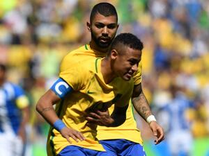 سجل نيمار هدف البرازيل الأول بعد مرور 15 ثانية فقط على بداية اللقاء (الأسرع في تاريخ الأولمبياد)