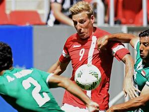 من مباراة المنتخبين