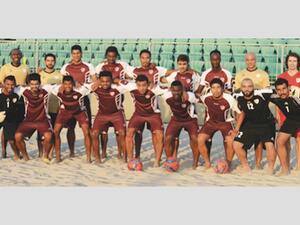 Oman beach soccer team