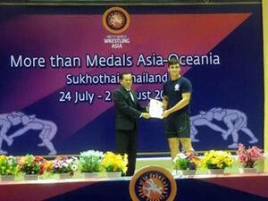 Sarem began his wrestling career in 2013