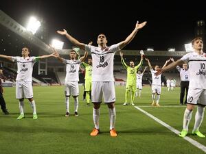 لاعبو بيرسيبوليس يحتفلون بالتأهل