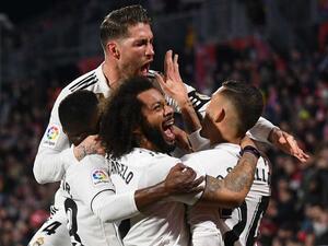 ريال مدريد يتخطى جيرونا