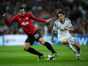 صورة أرشيفية لمباراة بين ريال مدريد ومانشستر يونايتد