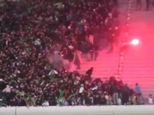 جانب من أعمال الشغب (المصدر: الغد)