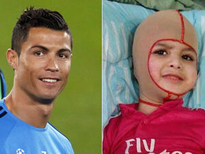 Ahmed Dawabsheh set to meet Cristiano Ronaldo (source: ynetnews.com)