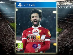 محمد صلاح على غلاف لعبة FIFA 19