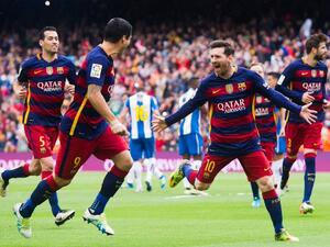 برشلونة على أعتاب الفوز بلقب الليغا