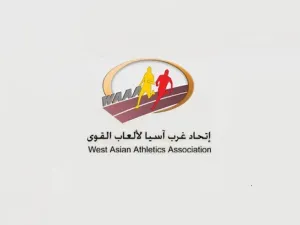 The West Asian Athletics Association logo