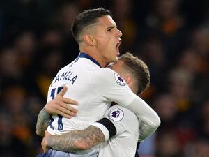 لاميلا يحتفل بهدفه