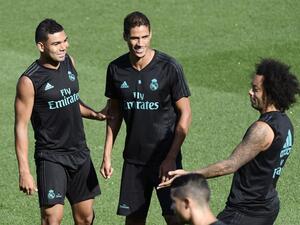 جانب من تدريبات ريال مدريد