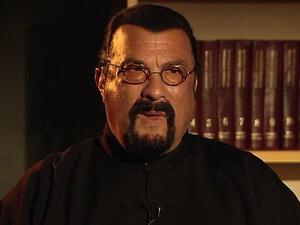 Steven Seagal walked off a BBC interview  (Source: Youtube )  Steven Seagal walked off a BBC interview  (Source: Youtube )
