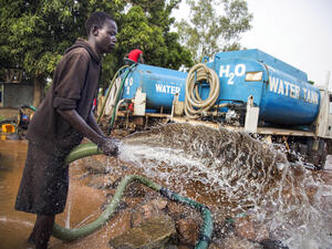 Around 7.5 million people are in need of humanitarian assistance in South Sudan, according to the UN, in the midst of a man-made famine. (AFP)