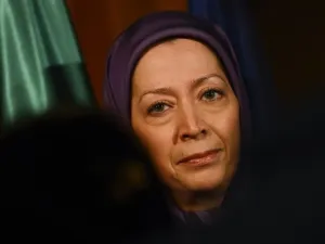 The MEK's leader, Maryam Rajavi (AFP/FILE)
