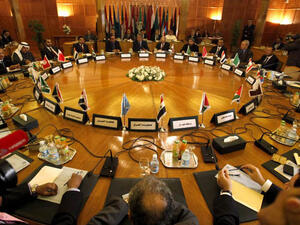 The Arab League is to allow member states to arm Syrian rebels, as it also announces it will offer a seat to a rebel coalition. (File photo)