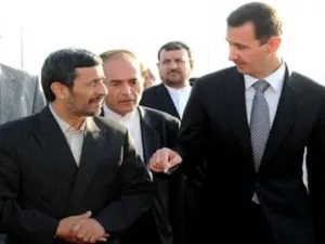 الرئيسان السوري الأسد والإيراني نجاد