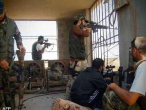 مسلحون من المعارضة السورية