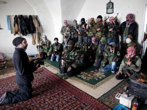 مسلحون من الجيش السوري الحر