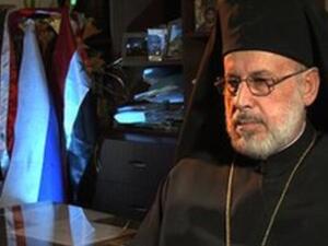Auxiliary Bishop at the Greek Orthodox Patriarchate of Antioch and All the East Luqa al-Khoury declared war on the Syrian rebels. [pravoslavie]