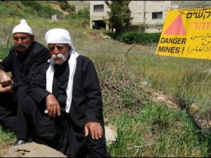 رجلان من دورز سوريا داخل الجولان المحتل