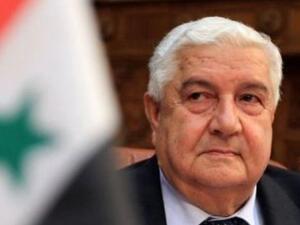 وزير الخارجية السوري وليد المعلم 