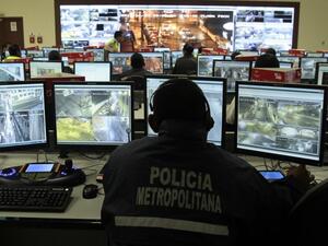 An Ecuadorian police officer (AFP/FILE)