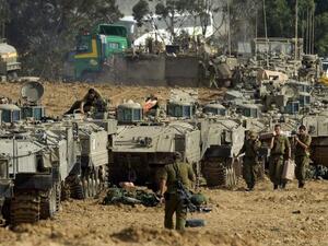 اول صاروخ بعد الهدنة 