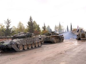 دبابات تابعة للقوات السورية