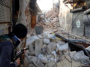  اشتباكات عنيفة في حي بابا عمرو