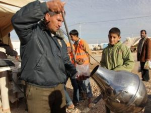 لاجئون سوريون في مخيم الزعتري في الاردن/أ.ف.ب