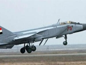 طائرة حربية سورية