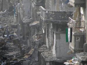 احد احياء حمص- ارشيف