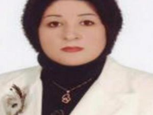 صورة عن الانترنت للنائبة المنشقة اخلاص بدوي