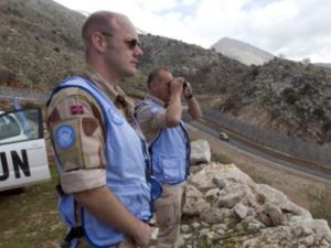 تشكلت قوة الامم المتحدة لمراقبة فك الاشتباك في سوريا عام 1974