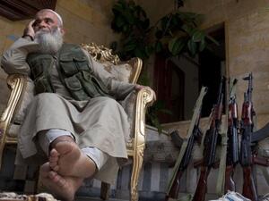 مقاتل من المعارضة في استراحة/حلب/أ.ف.ب