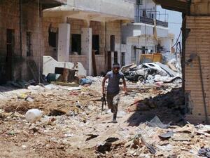 قياديين اثنين مما يسمى الجيش الحر قتلا خلال الهجوم الأخير على مطار دير الزور العسكري